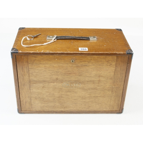 366 - A little used engineer's lockable 7 drawer tool chest G++