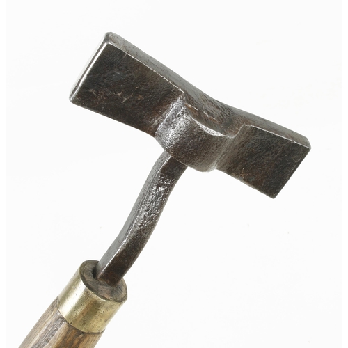 428 - A rare early glazier's sprig hammer G