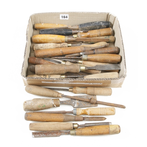 164 - 26 chisels for restoration G-