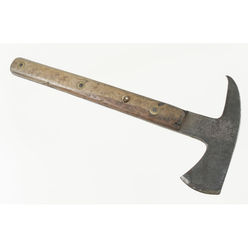 179 - A rare early rescue axe by WHITEHOUSE Cannock marked N.I.R.T.B. N.Ireland Road Transport Board, repa... 