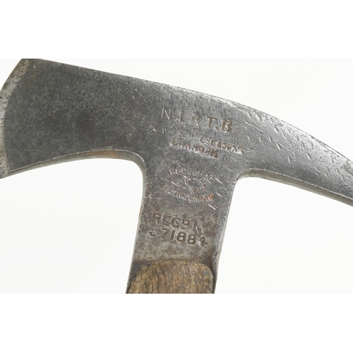 179 - A rare early rescue axe by WHITEHOUSE Cannock marked N.I.R.T.B. N.Ireland Road Transport Board, repa... 