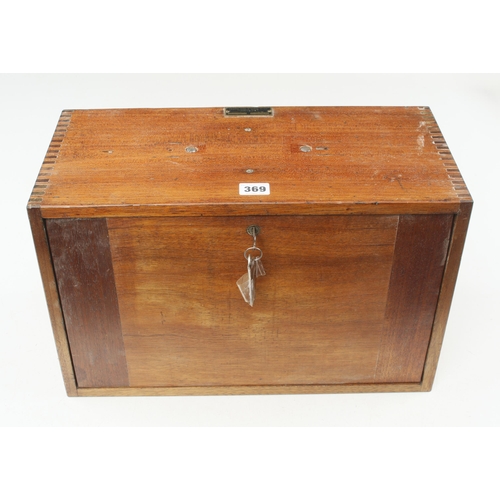 369 - An engineers lockable 7 drawer tool chest by BRISTOL TOOL & GAUGE Co