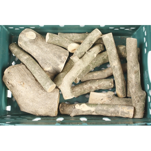 370 - 18 seasoned logs and sticks G