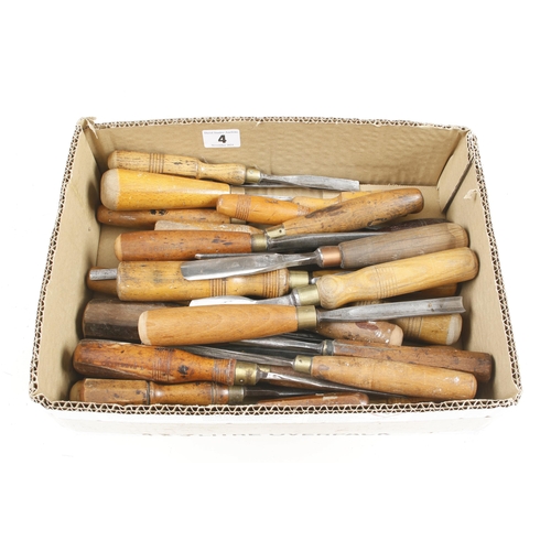 4 - 30 mainly carving tools G+