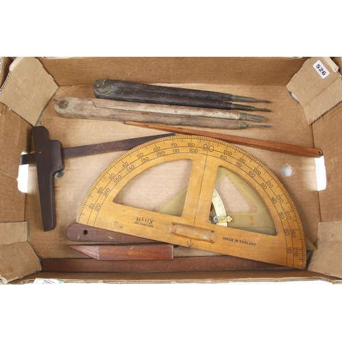 526 - Eight large marking tools G