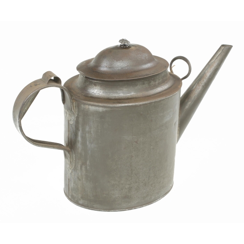 600 - A 12 pint tin teapot (I suppose it is a tool, carpenter's have to have a drink) G