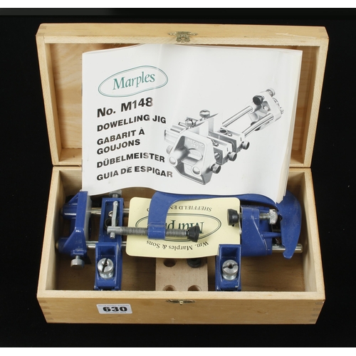 630 - An unused RECORD/MARPLES dowelling jig in orig box G++