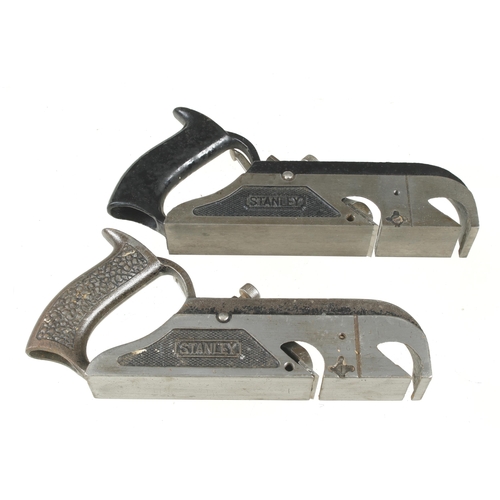 690 - Two STANLEY No 78 rebate planes G+