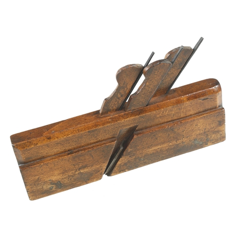 848 - A rare triple iron moulding plane by AIRED & ANDERSON Liverpool G+