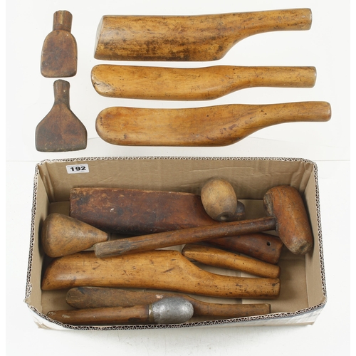 192 - 12 plumber's tools G+