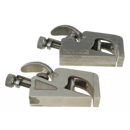 224 - Two RECORD No 077A adjustable bullnose planes G+