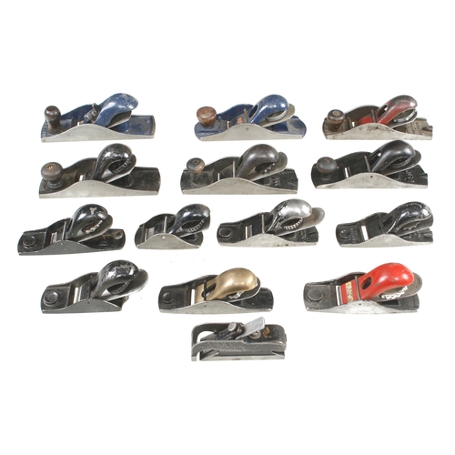 177 - 14 metal block planes G