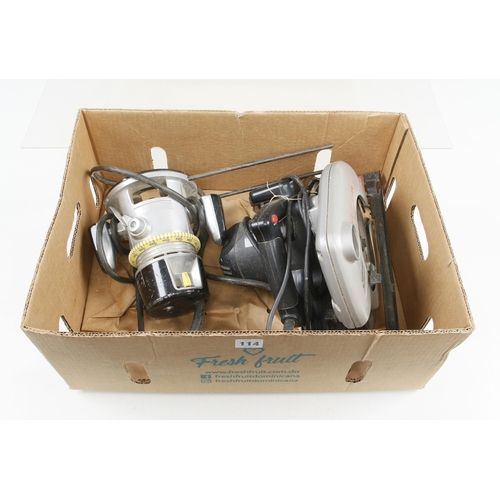 114 - A STANLEY router and a SKILSAW circular saw 240v Pat tested