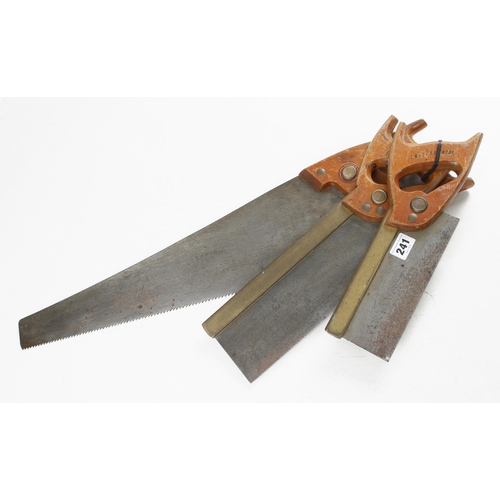 241 - Three S & J saws G+