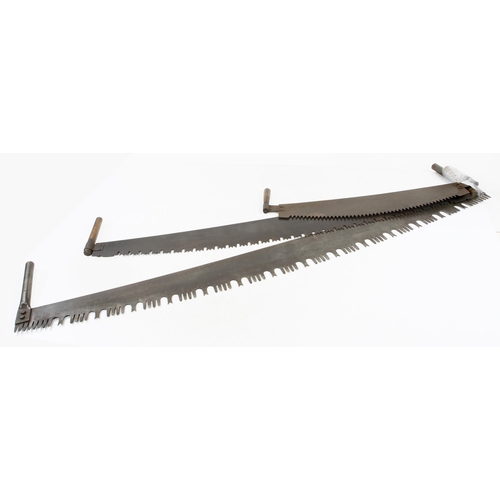 248 - Three American crosscut saws 30