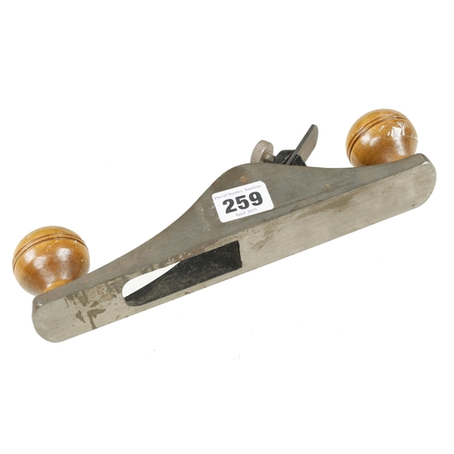259 - A butt mortice plane by T.S.WHEELER USA with instructions G+