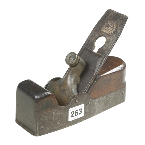263 - A d/t steel coffin smoother, some light pitting G