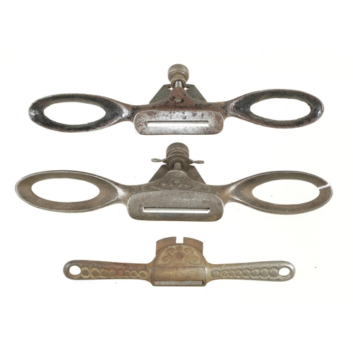 279 - Three PRESTON decorative spokeshaves G