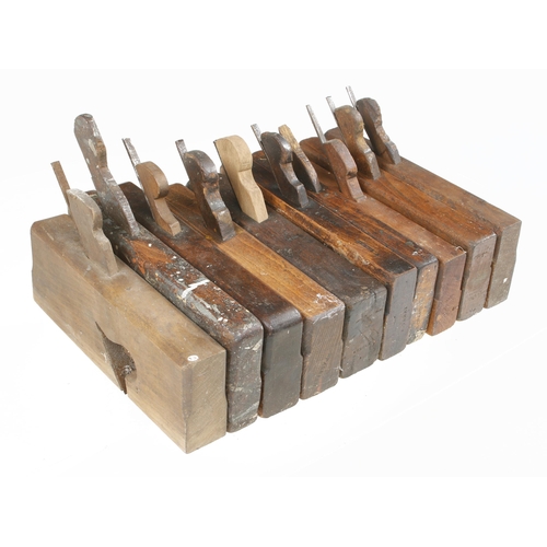 291 - Ten skew mouth rebate planes G