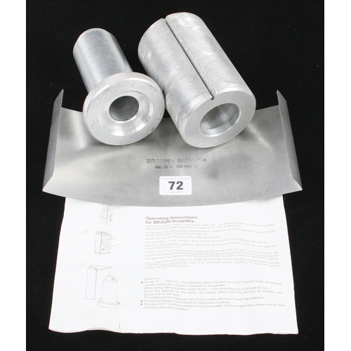 72 - A BRAUN Schleiffix rotary sanding drum G++