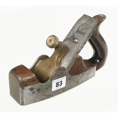 83 - A d/t steel NORRIS No 2 smoother with replaced 2