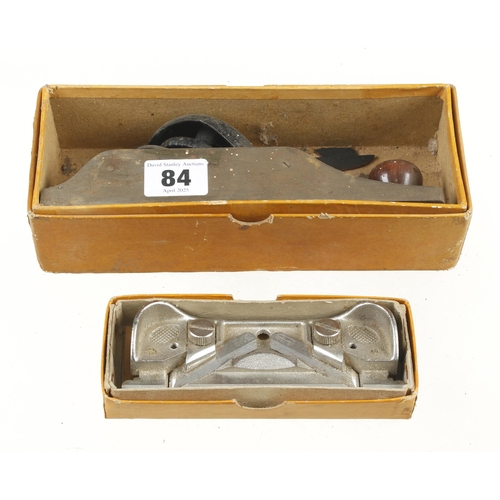 84 - STANLEY Nos 130 block and 79 side rebate planes both in orig boxes G++