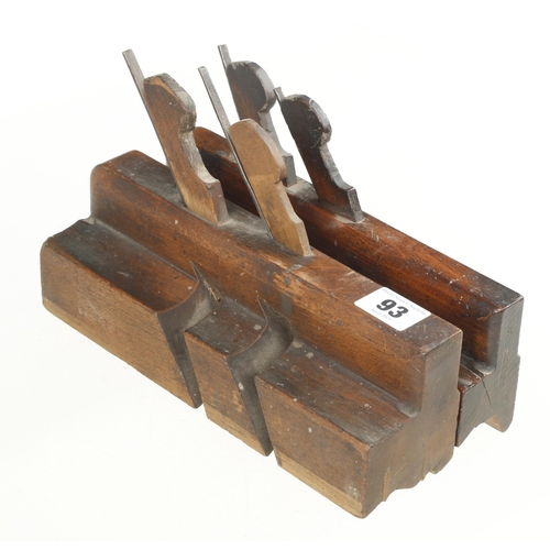 93 - Two twin iron moulders by WILSON and McPHAIL G
