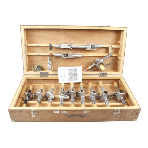 A rare 15 piece set of 9 chairmaker's rotary planes by ASHEM CRAFTS ...