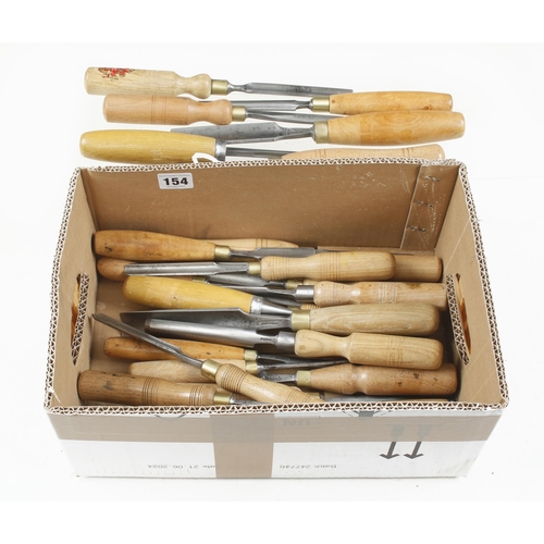 29 gouges by various makers G++