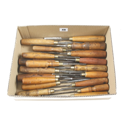 49 - 20 chisels and gouges G+