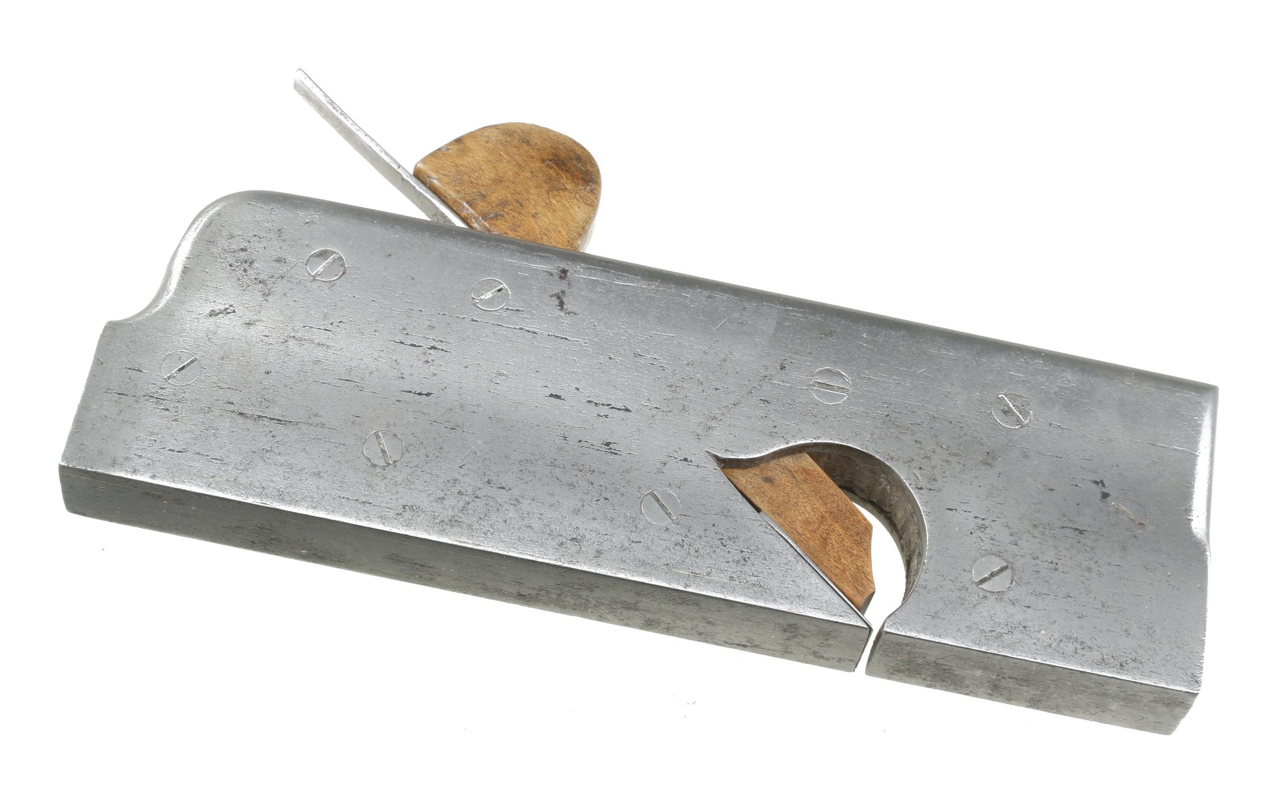 A steel rebate plane 9