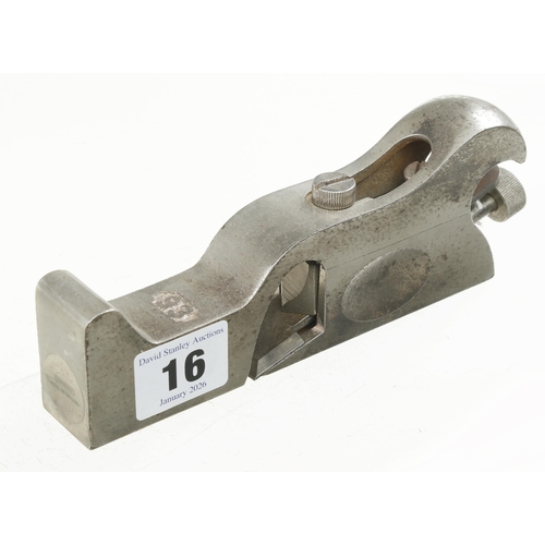 16 - A STANLEY No 93 shoulder plane G+