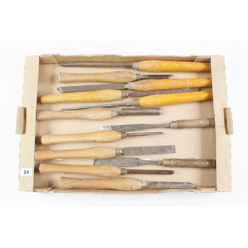 24 - 12 turning tools G+