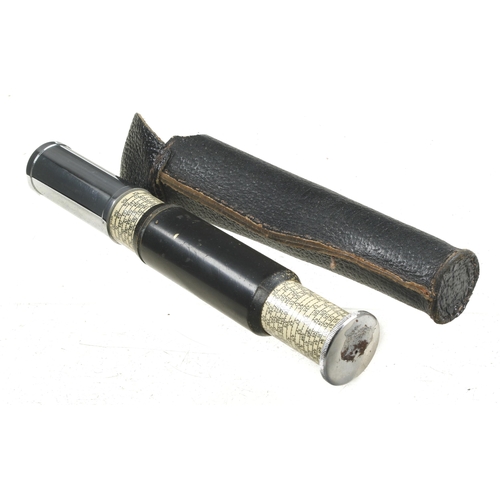 31 - An OTIS KING calculator Nos 414 and 423 in leather case G+