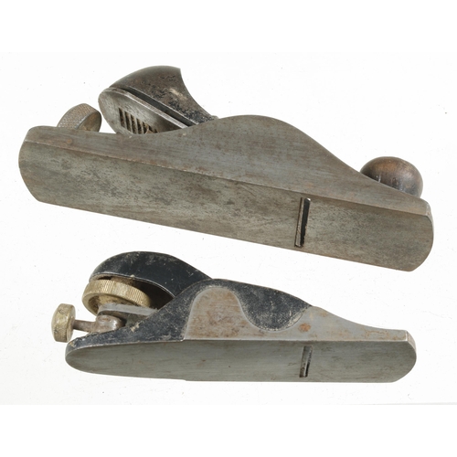 51 - A STANLEY No 220 block plane and another by VERITAS G+