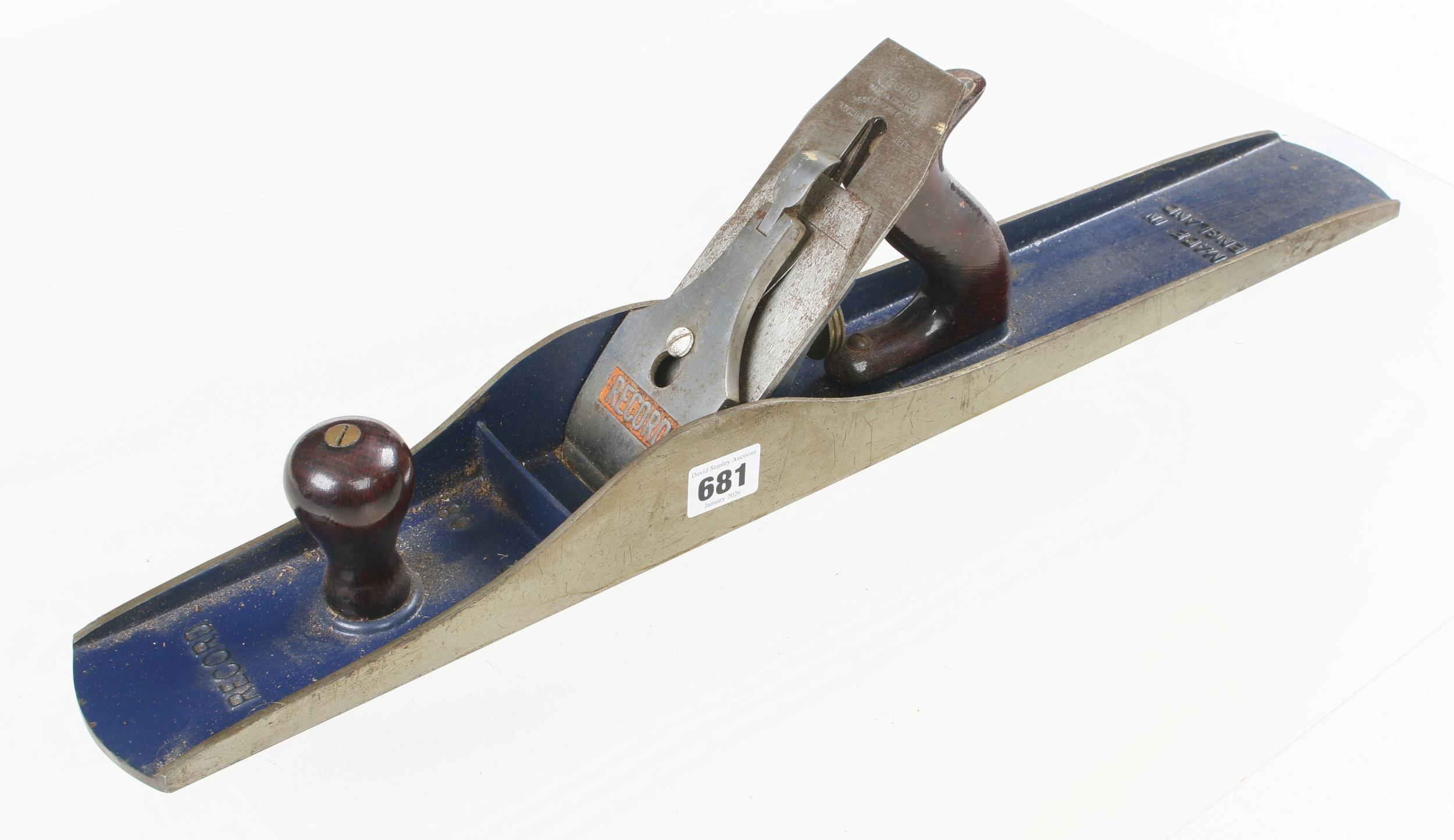 A RECORD No 08 jointer with orig trade label G+