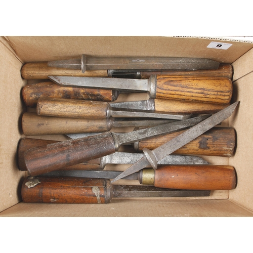 9 - 16 mortice chisels G+
