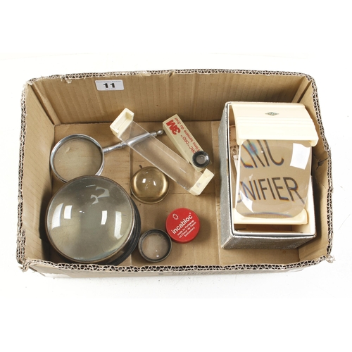 11 - Quantity of magnifiers G+