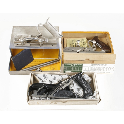 111 - STANLEY Nos 50 and 78 and RECORD No 044 all in orig boxes G+