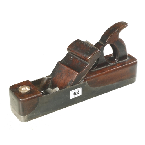 62 - An attractive badger type iron plane, tiny hair crack to casting at escapment otherwise G+