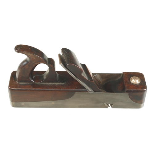 62 - An attractive badger type iron plane, tiny hair crack to casting at escapment otherwise G+