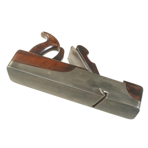 62 - An attractive badger type iron plane, tiny hair crack to casting at escapment otherwise G+
