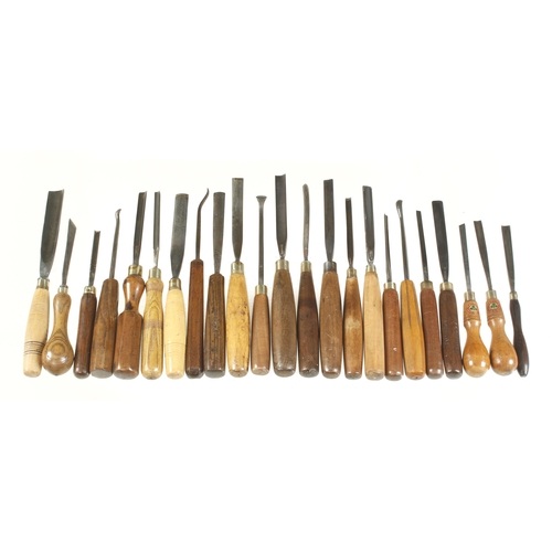 63 - 23 carving tools G+