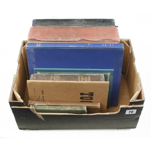 78 - Buck & Hickman; 1958 catalogue and 10 others G+