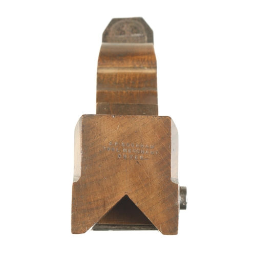 A little used sliding box type chamfer plane marked Bookham Tool ...
