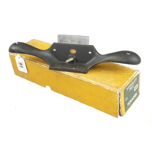 91 - A STANLEY No 80 cabinet scraper in orig box G+