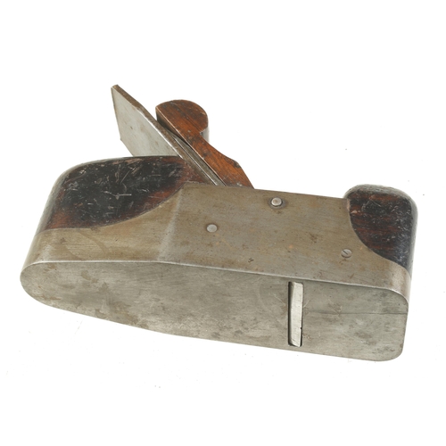 92 - An iron coffin smoother, crack to sole G