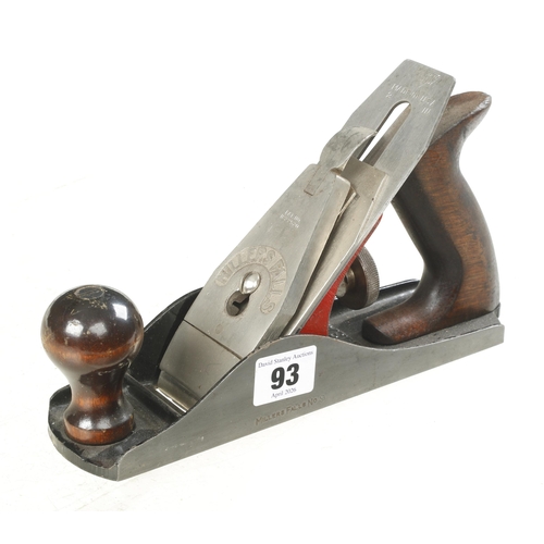 93 - A little used MILLERS FALLS No 9 adjustable smoother G++