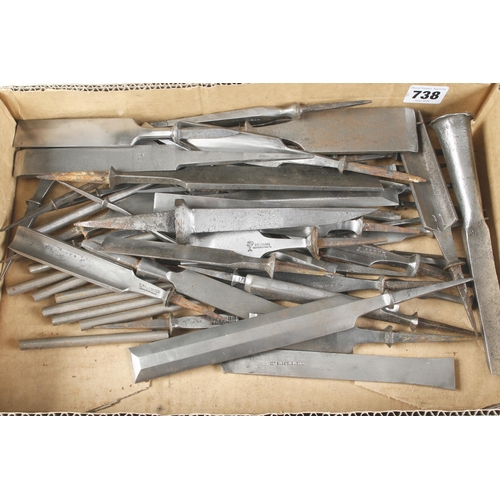 Quantity of unhandled chisels and gouges G+
