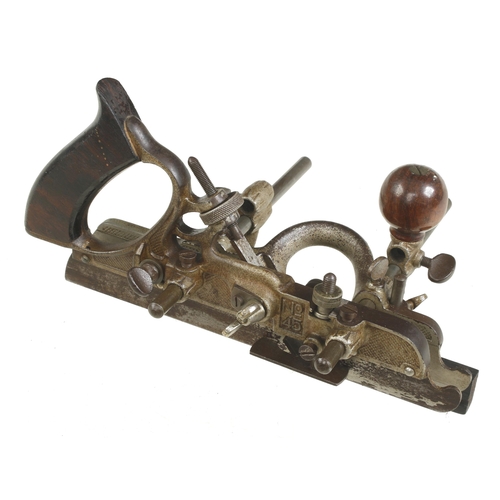 11 - A STANLEY No 45 with two boxes of cutters G+
